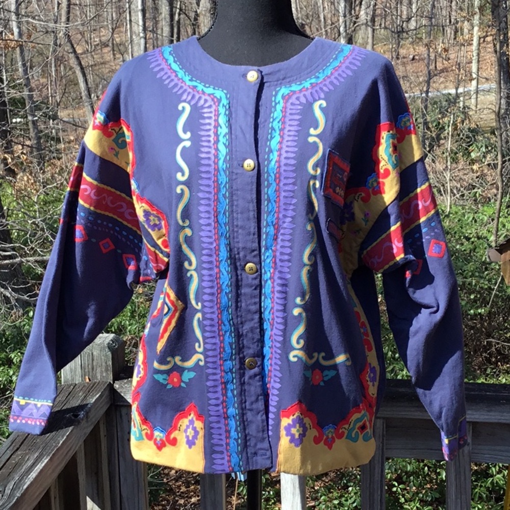 Vintage Together! Statement Cardigan